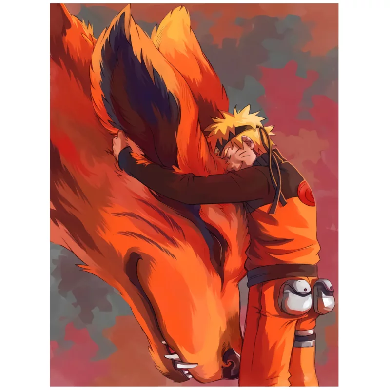 Naruto Poster - Naruto and Kurama