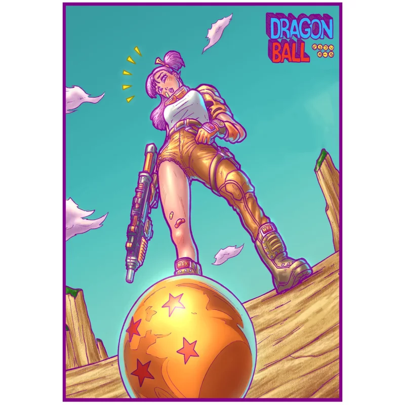 Dragon Ball Poster - Bulma's Quest