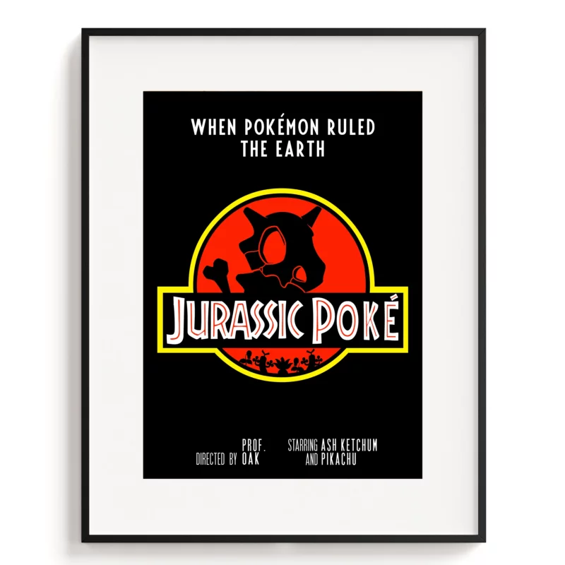 Pokémon Poster - Jurassic Poké