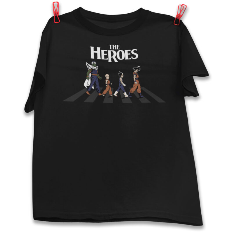 Dragon Ball Shirt - The Heroes Abbey Road