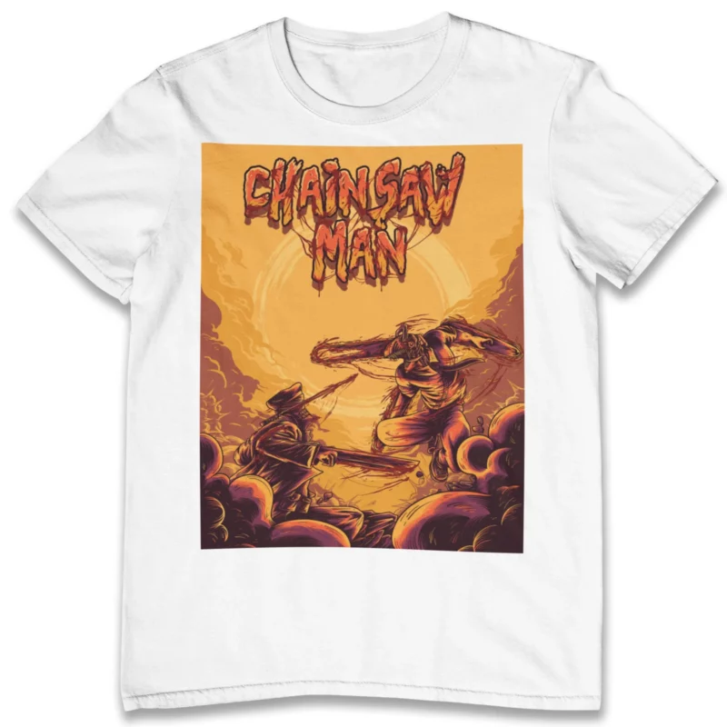 Chainsaw Man Shirt - Denji VS Katana Man