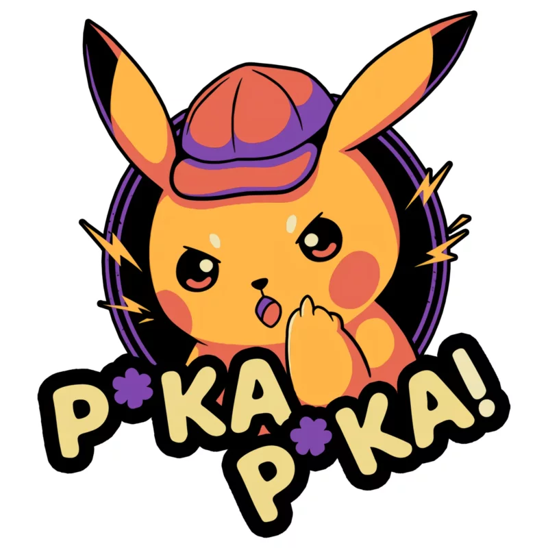 Pokémon Shirt - Mad Pikachu