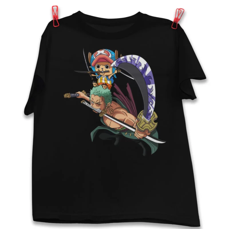One Piece Shirt - Zoro and Chopper