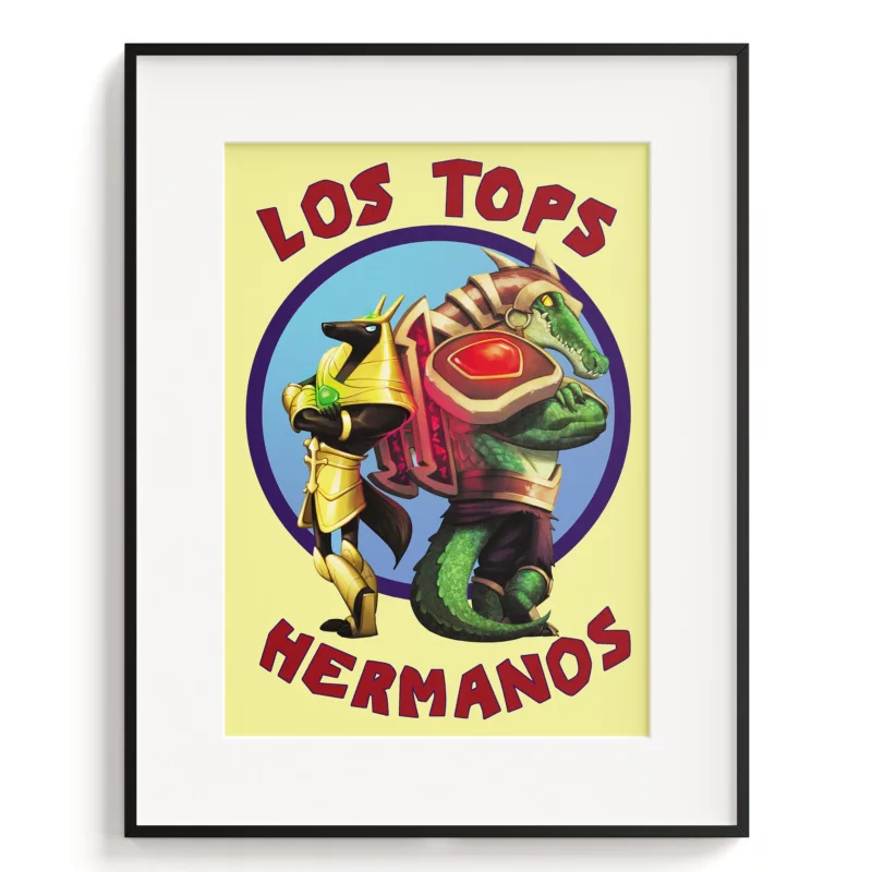 League of Legends Poster - Los Tops Hermanos