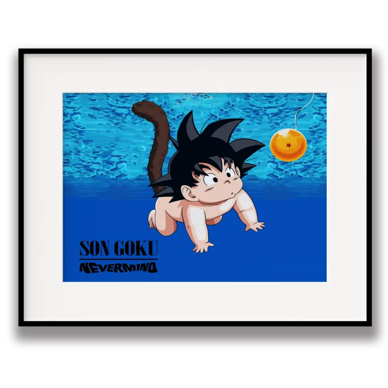 Dragon Ball Poster - Goku Nevermind