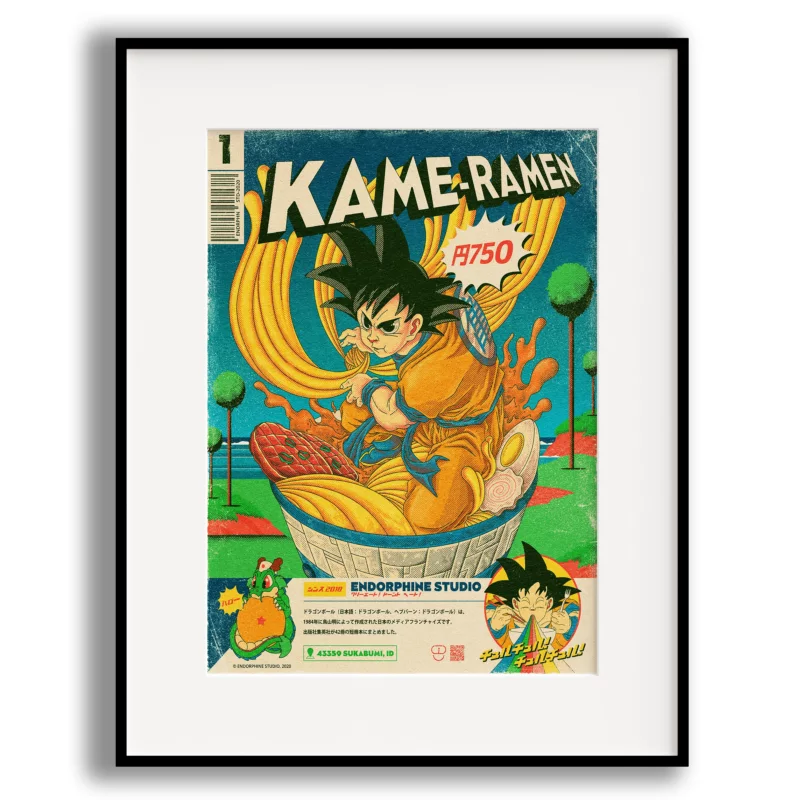 Dragon Ball Poster - Kame Ramen