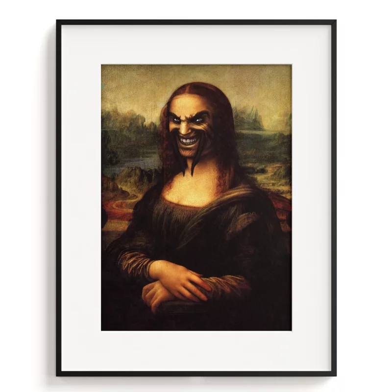 League of Legends Poster - Draven Mona Lisa