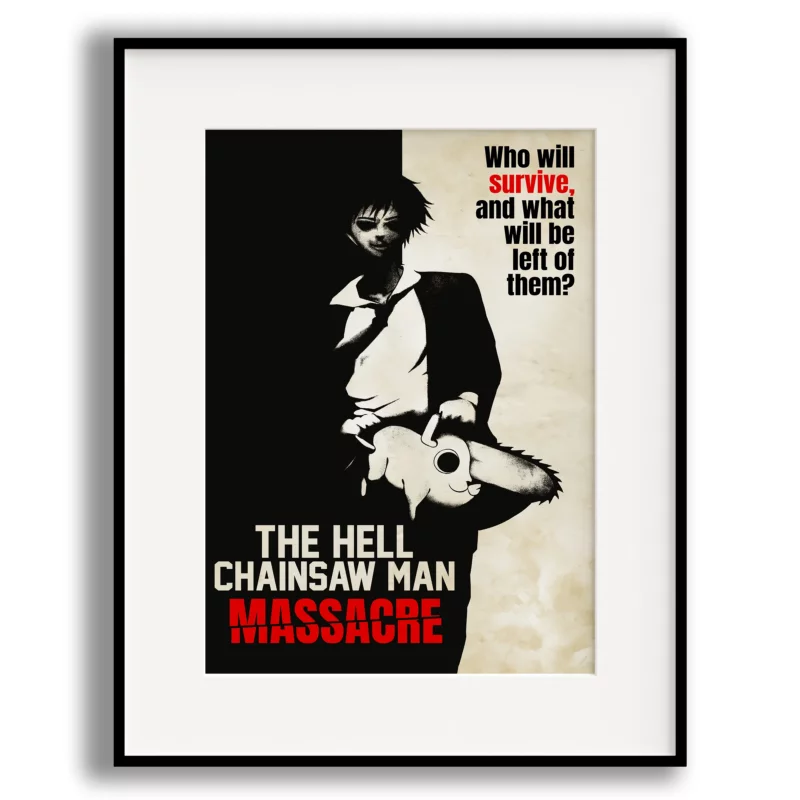 Chainsaw Man Poster - Chainsaw Massacre
