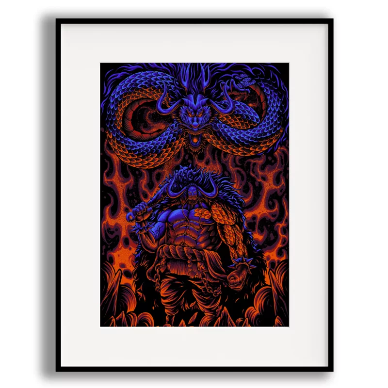 One Piece Poster - Kaido of the Beasts
