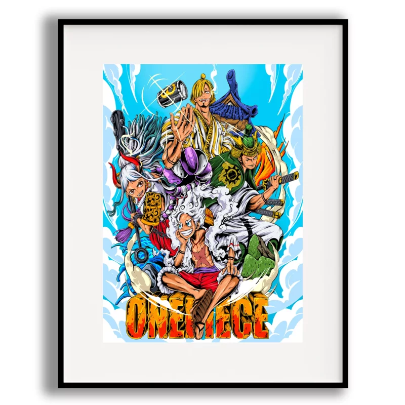 One Piece Poster - The Mugiwara Strongest
