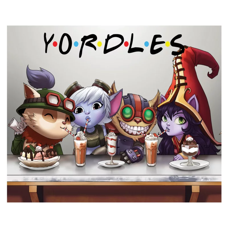 League of Legends Poster - Yordles Friends