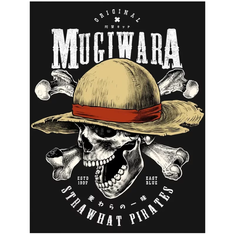One Piece Shirt - Straw Hat Pirates Flag