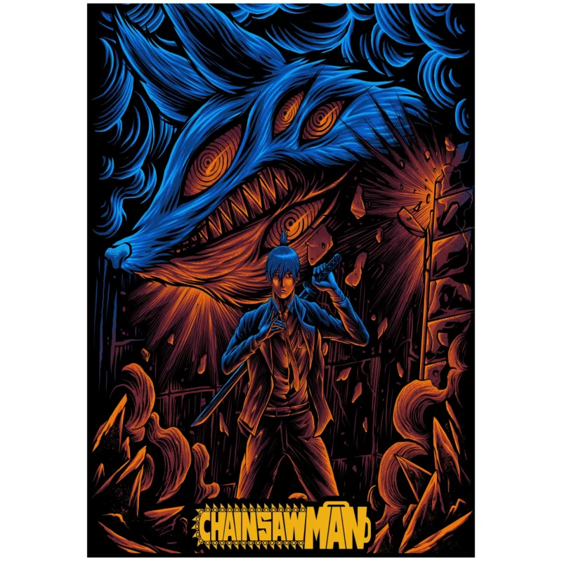 Chainsaw Man Poster - Aki Hayakawa
