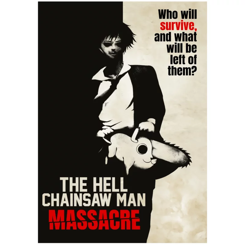 Chainsaw Man Poster - Chainsaw Massacre