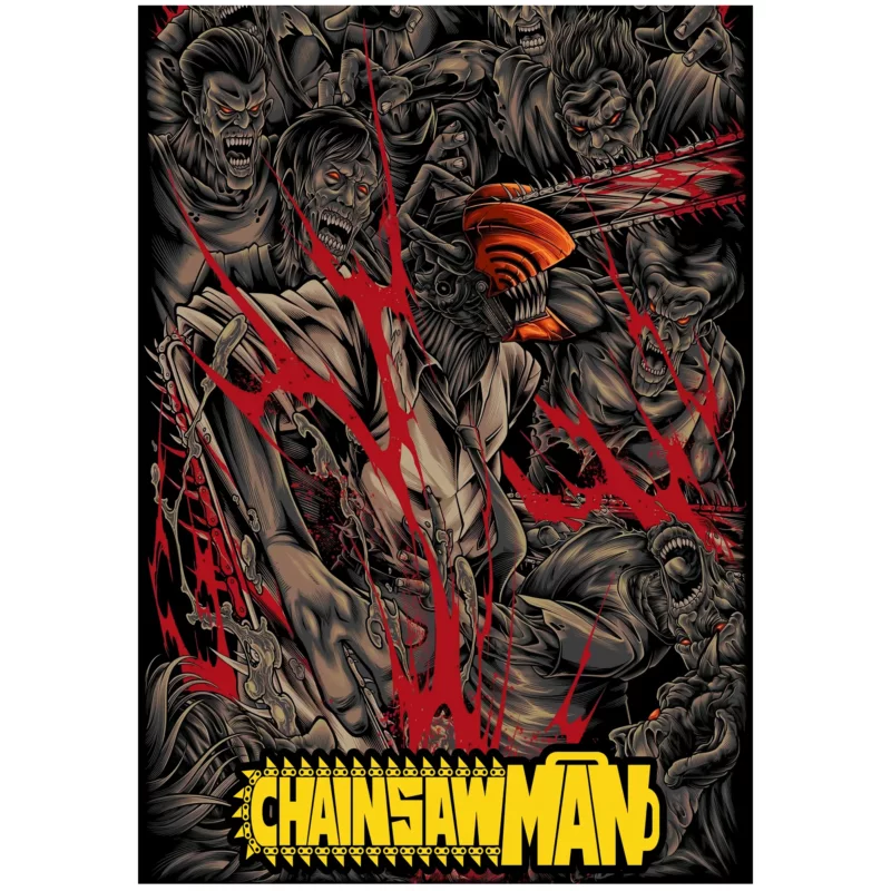 Chainsaw Man Poster - The Chainsaw Devil