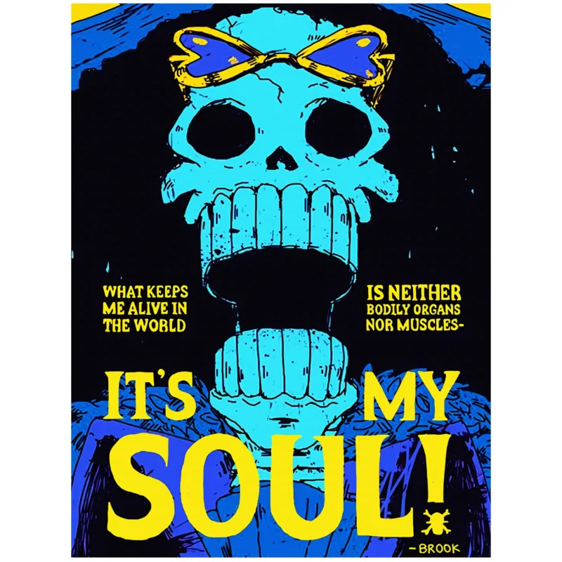 One Piece Poster - Soul King Brook