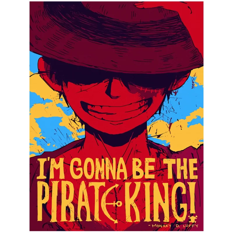 One Piece Poster - Luffy's Goal