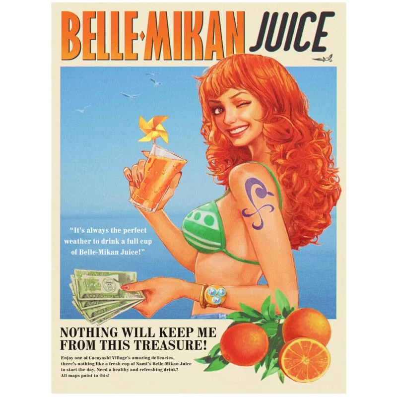One Piece Poster - Nami Juice