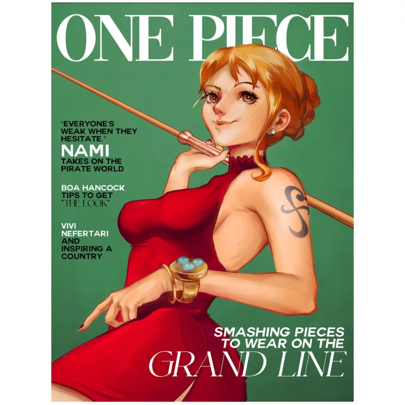 One Piece Poster - Nami Magazine