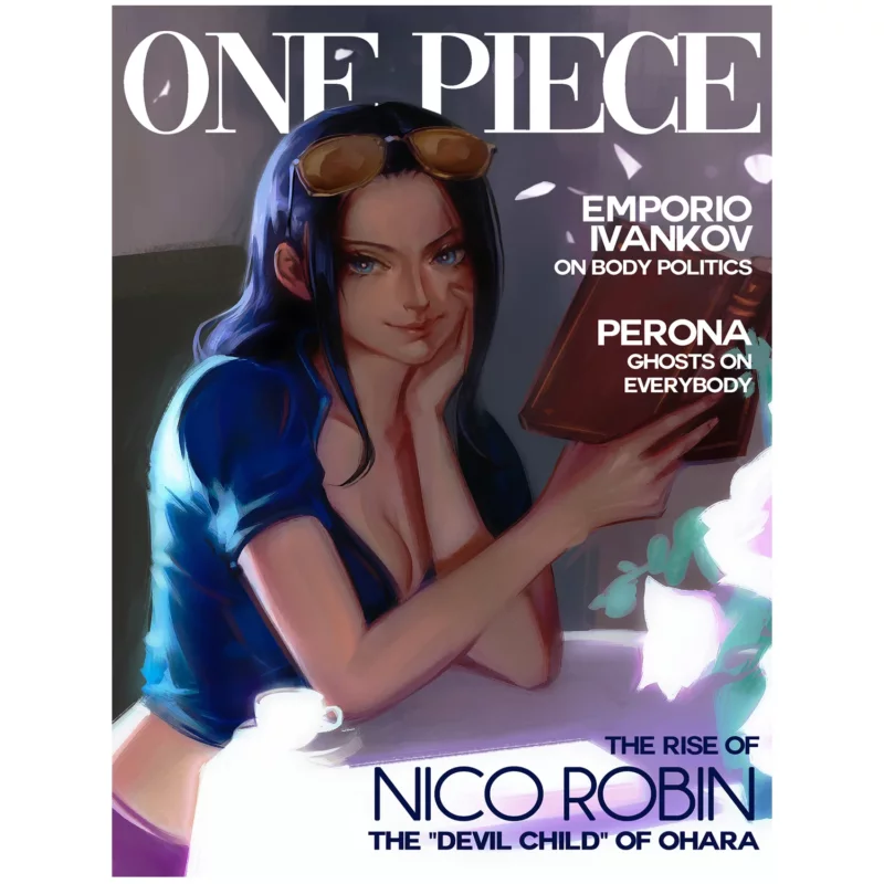 One Piece Poster - Robin Magazine