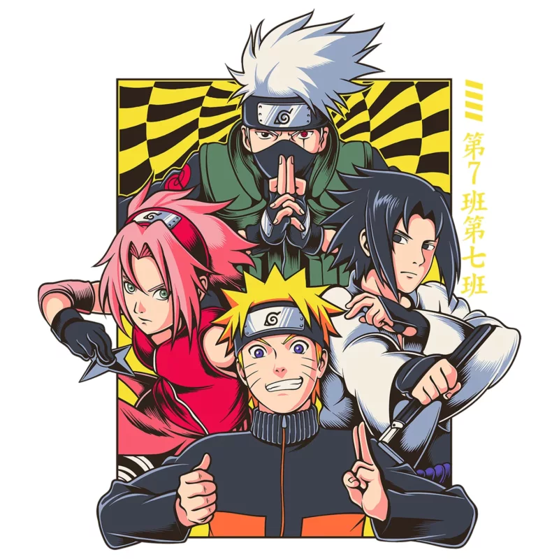 Naruto Shirt - Team 7