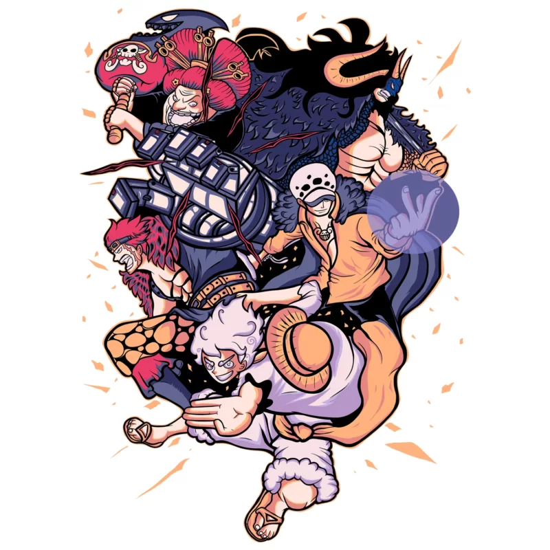 One Piece Shirt - Wano Battle