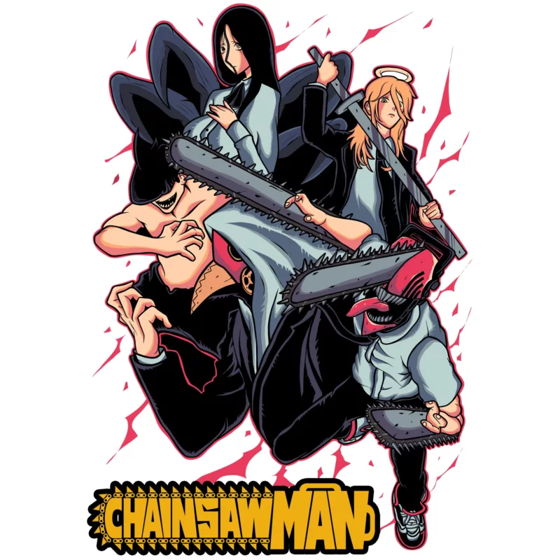 Chainsaw Man Shirt - The Devil Hunters